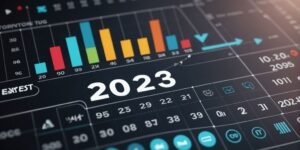 AI tools and business growth chart for 2023